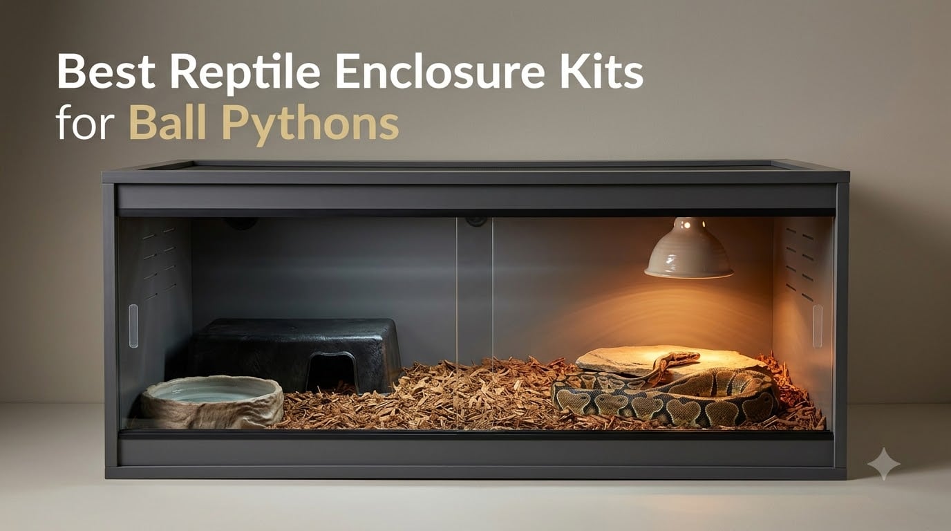 Best Reptile Enclosure Kits for Ball Pythons