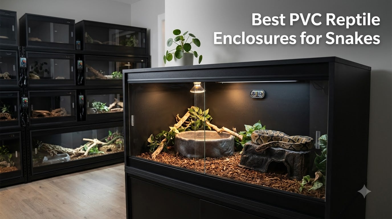 Best PVC Reptile Enclosures for Snakes