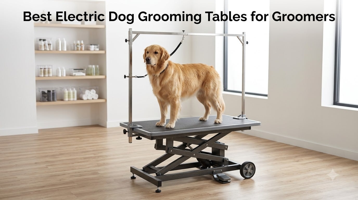 Best Electric Dog Grooming Tables for Groomers