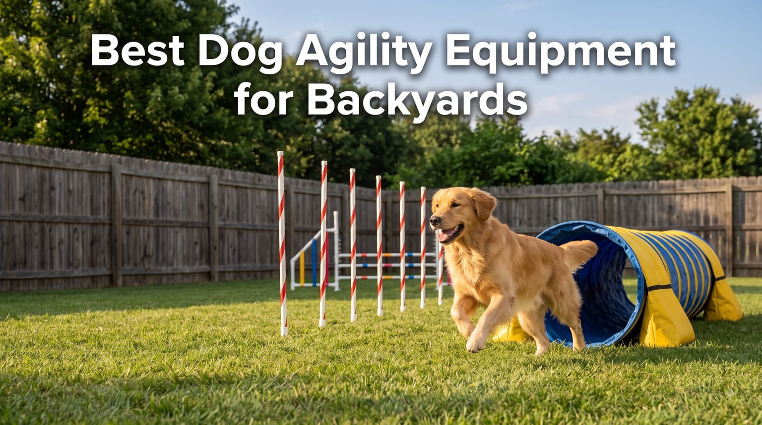 Best Dog Agility Equipment for Backyards