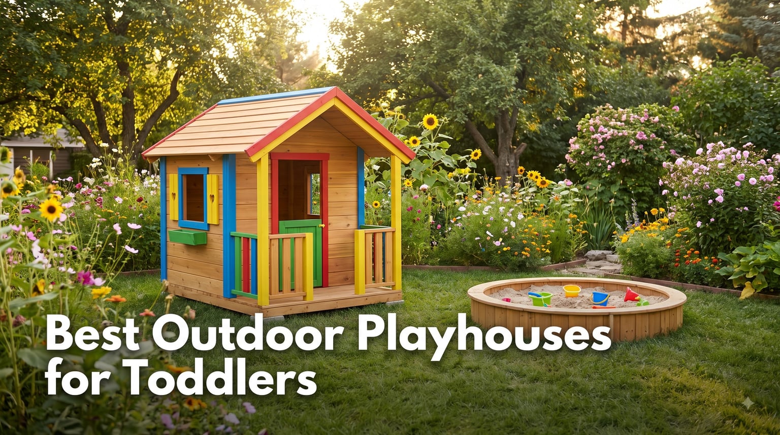 Best Outdoor Playhouses for Toddlers