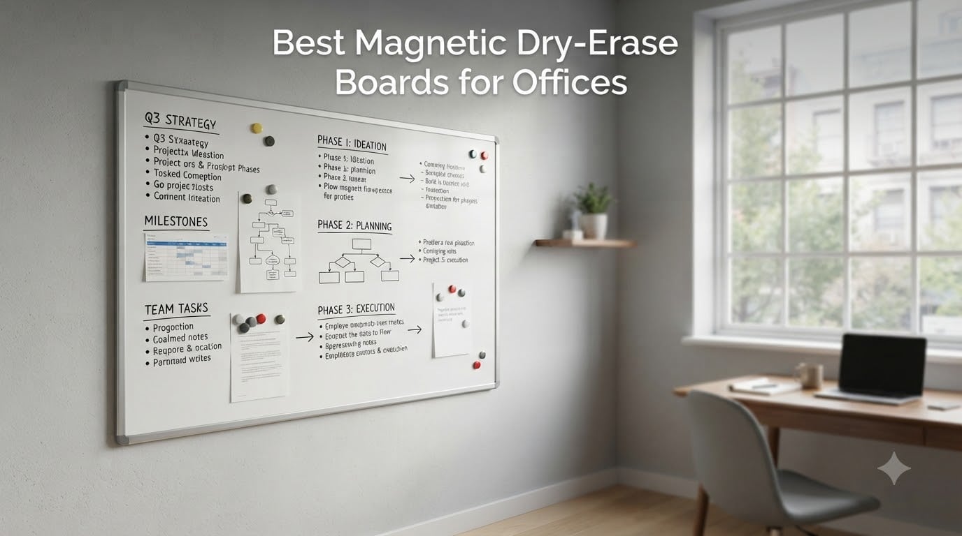 Best Magnetic Dry-Erase Boards for Offices