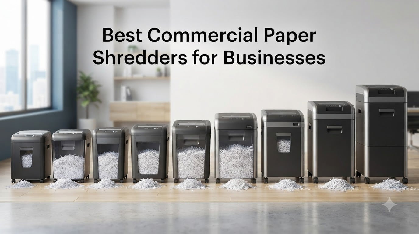 Best Commercial Paper Shredders for Businesses