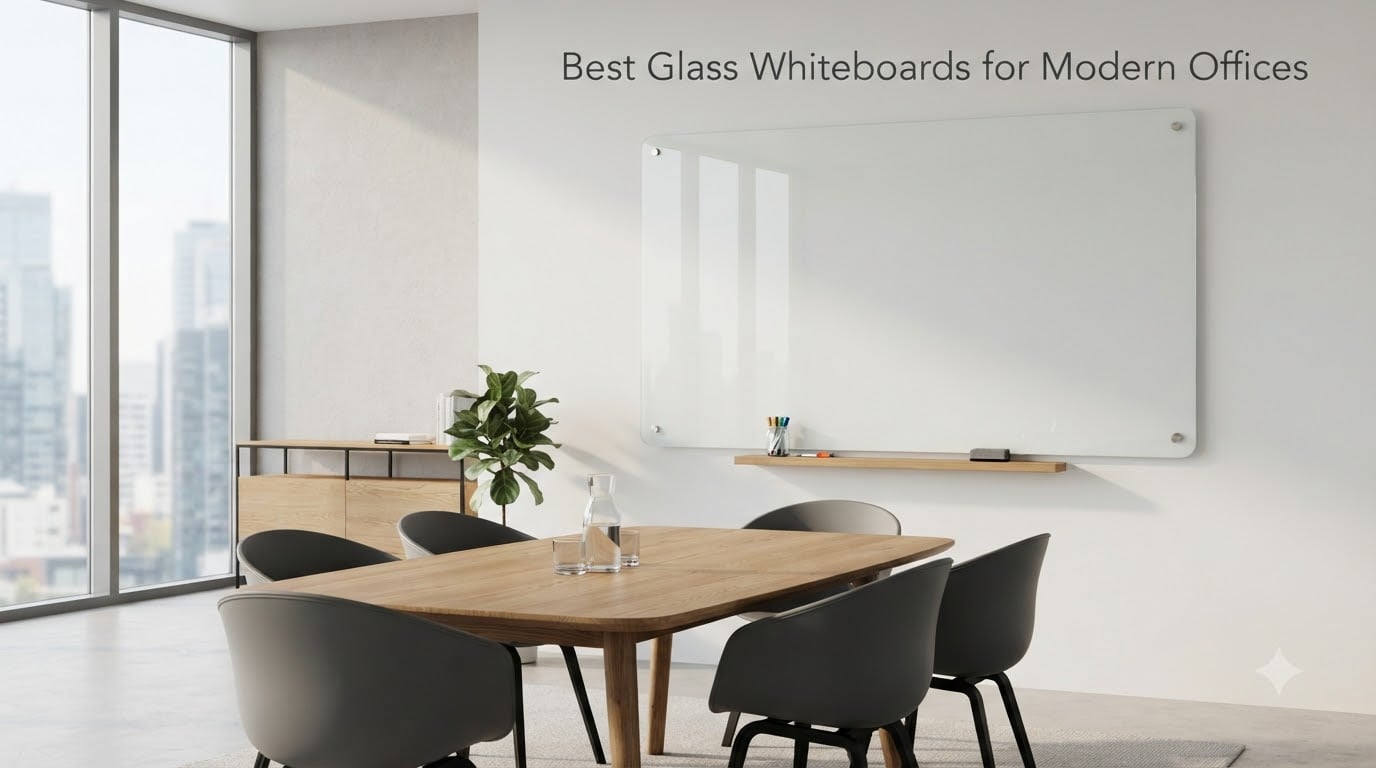 Best Glass Whiteboards for Modern Offices