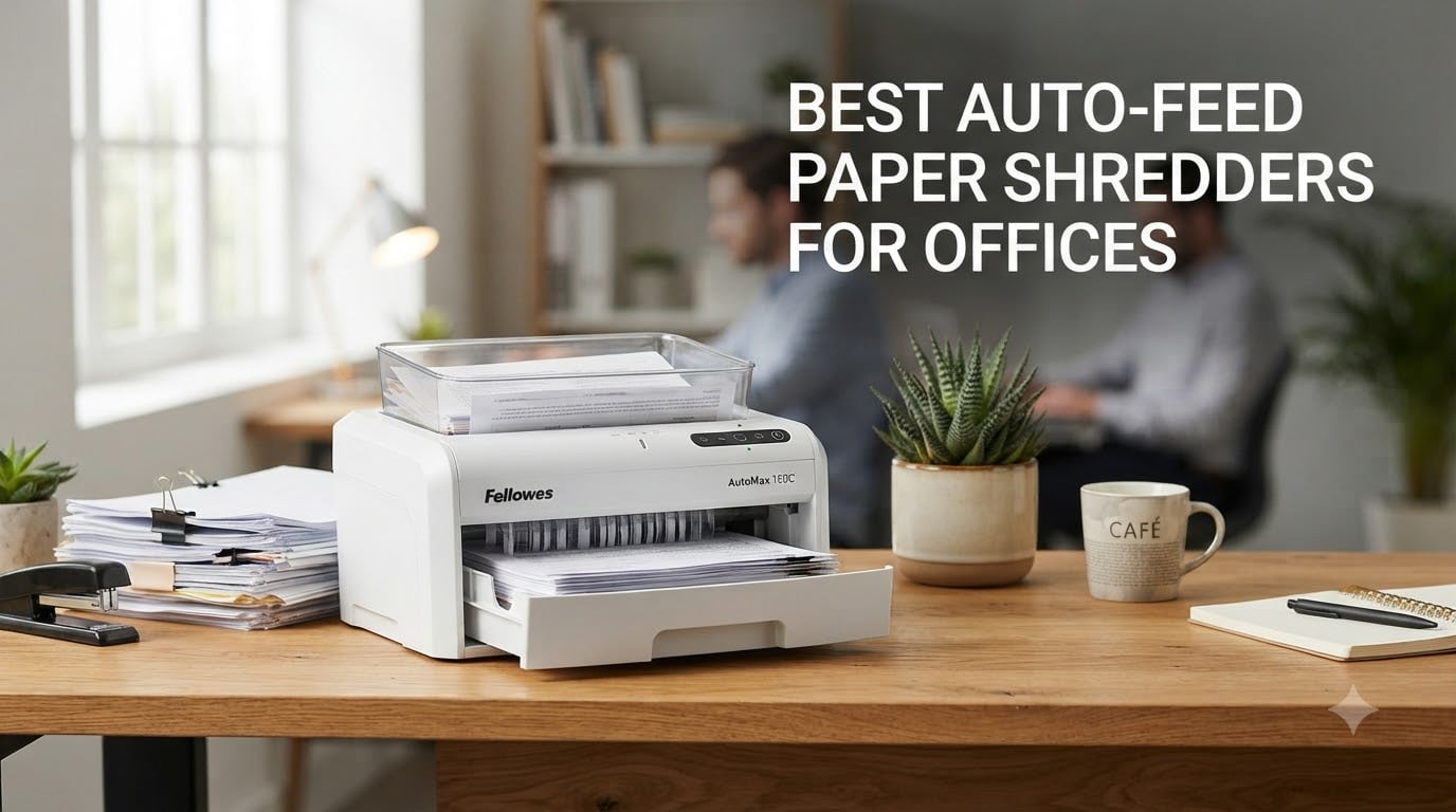 Best Auto-Feed Paper Shredders for Offices