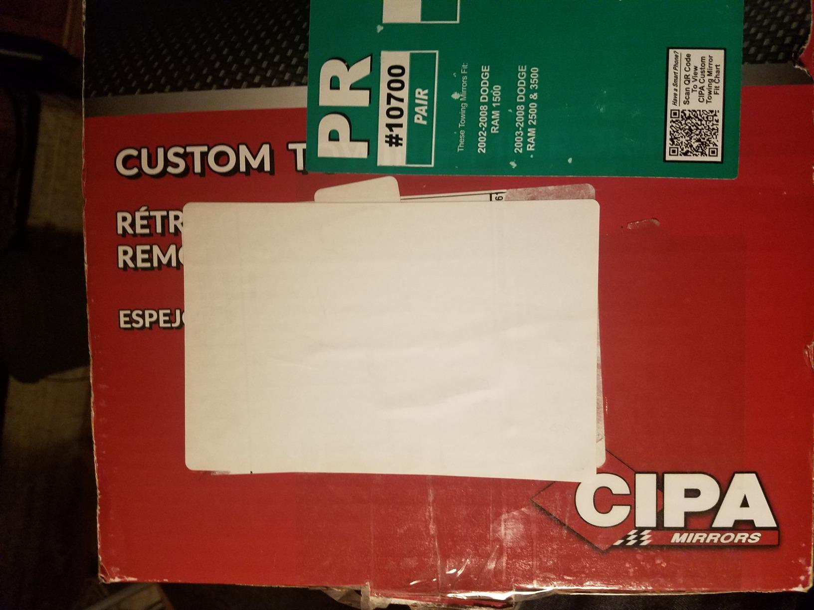 CIPA 10200 Chevrolet/GMC Custom Pair Towing Mirrors customer photo 2
