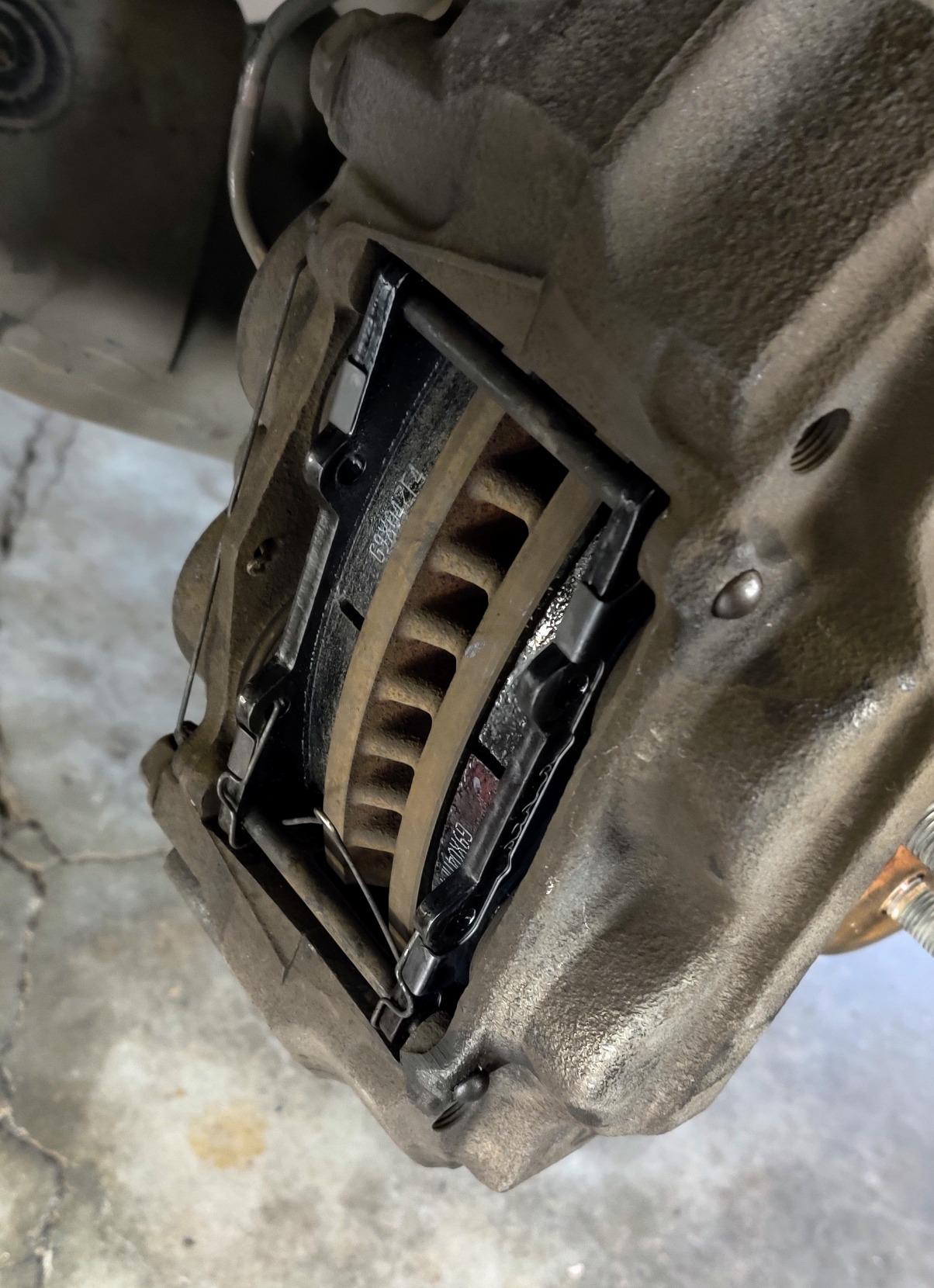 Akebono - ACT976 Brake Pad Set , GREY customer photo 2