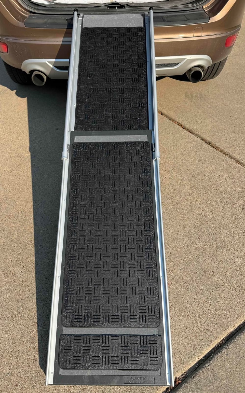 PetSafe Happy Ride Extra Long Telescoping Dog Ramp, Portable Pet Ramp for Cars, Trucks & SUVs with Adjustable Sizing customer photo 1