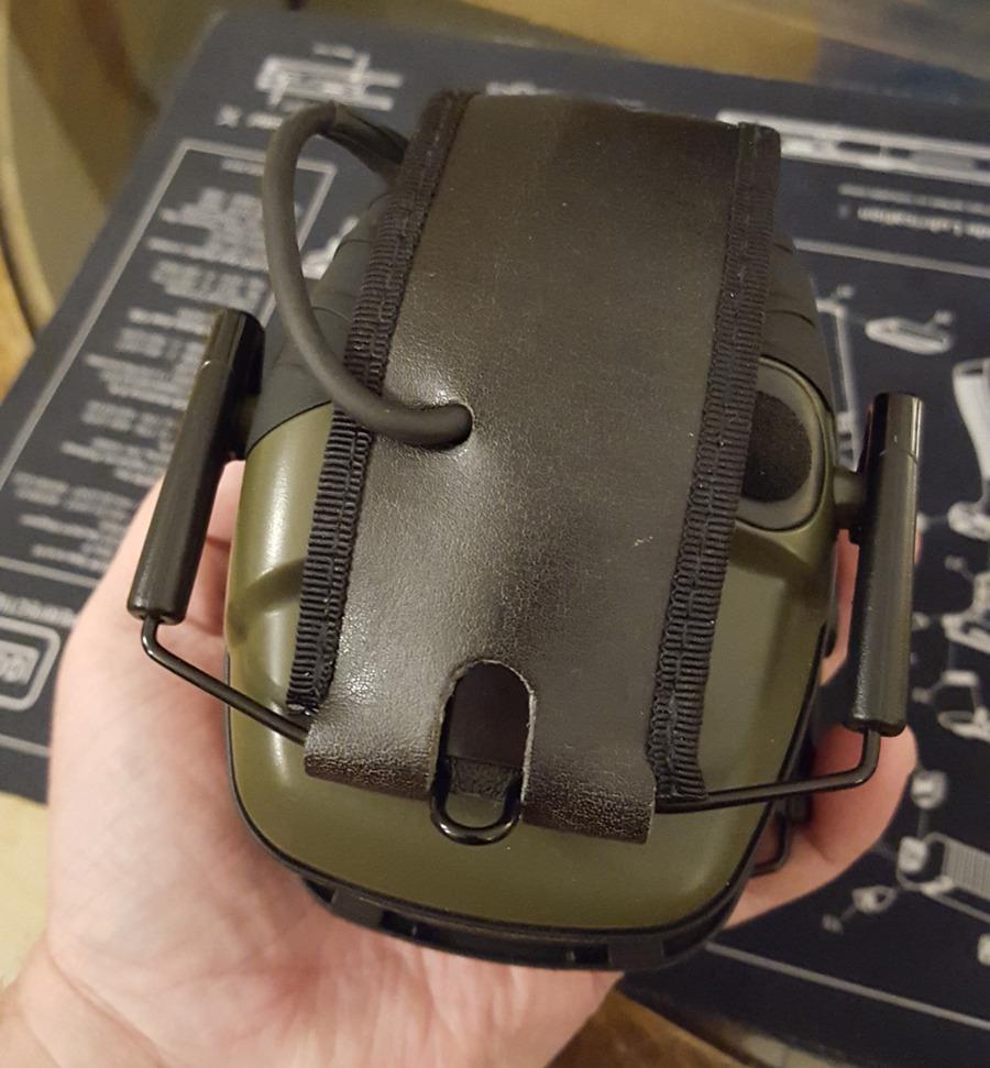 Howard Leight by Honeywell R-01526, Impact Sport Earmuffs, Olive Drab Green. customer photo 2