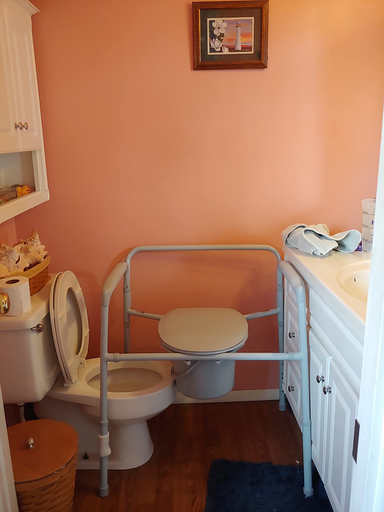 Drive Medical Bariatric Folding Commode for Bathroom Safety customer photo 1