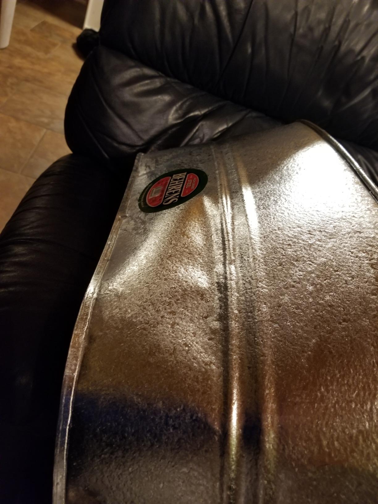 Behrens Hot Dipped Galvanized Steel Oval PlanterTub 10-1/2 Gallon customer photo 1
