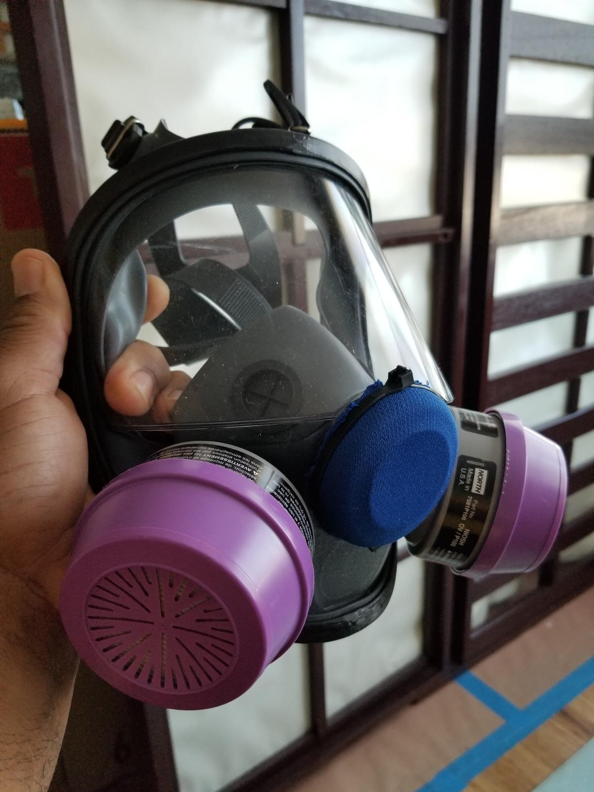 Honeywell North 5400 Series Niosh-Approved Full Facepiece Respirator, Small (54001S) customer photo 1