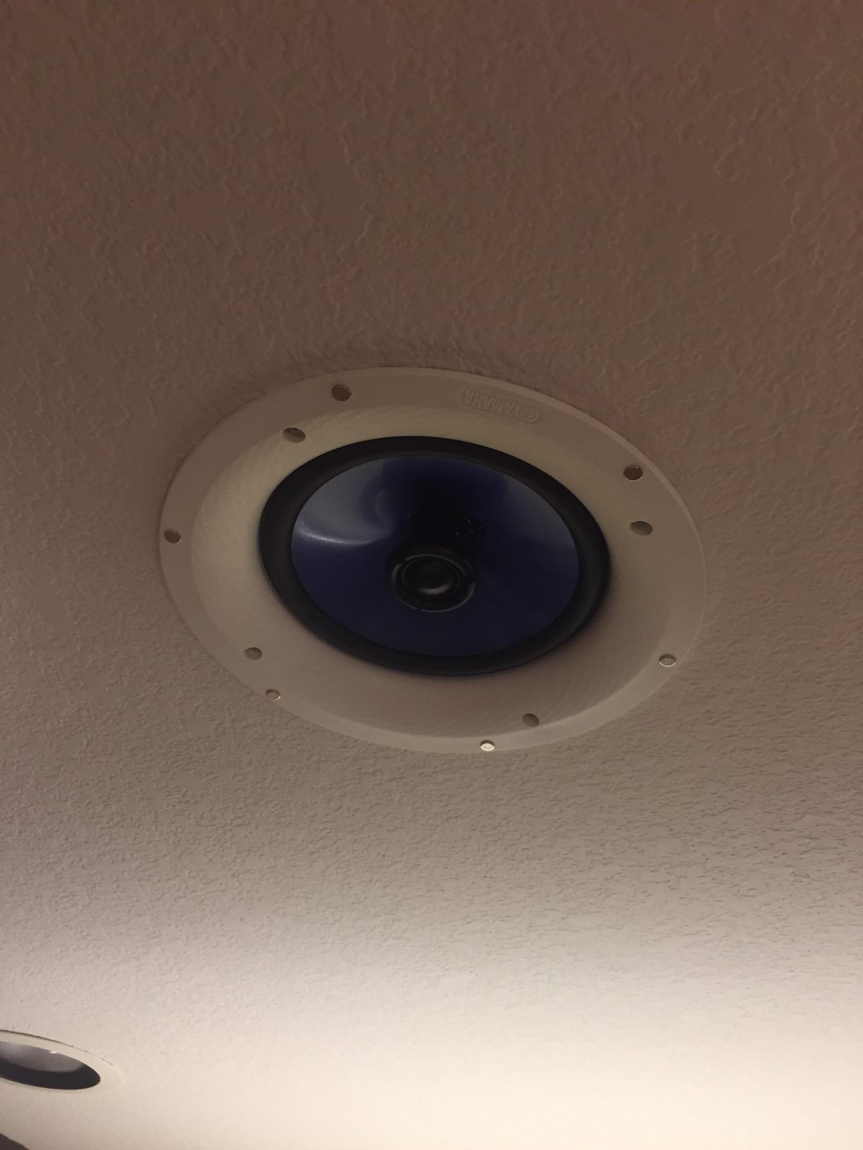 Yamaha NS-IC800 140 Watt 8-Inch 2-Way In-Ceiling Speakers - Pair (White) customer photo 2