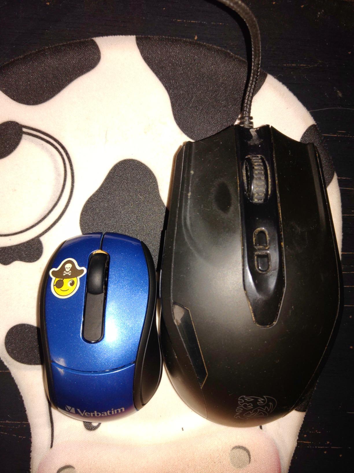 Verbatim 2.4G Wireless Mini Travel Optical Mouse with Nano Receiver for Mac and PC - Blue customer photo 1
