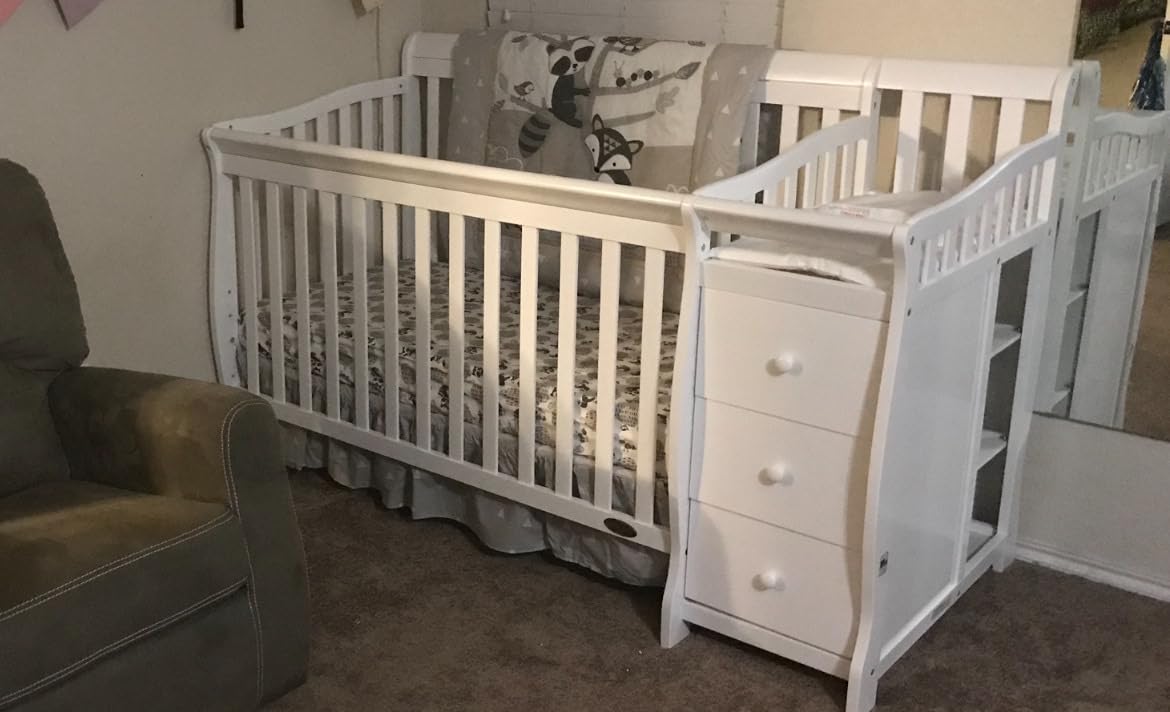 Dream On Me Brody 5-in-1 Convertible Crib and Changer, GREENGUARD Gold customer photo 1