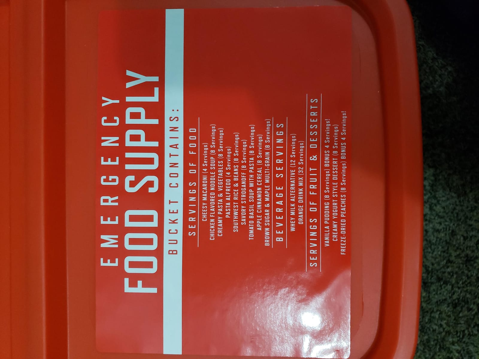 READYWISE Emergency Food Freeze Dried, Survival Supply 360 Servings customer photo 1