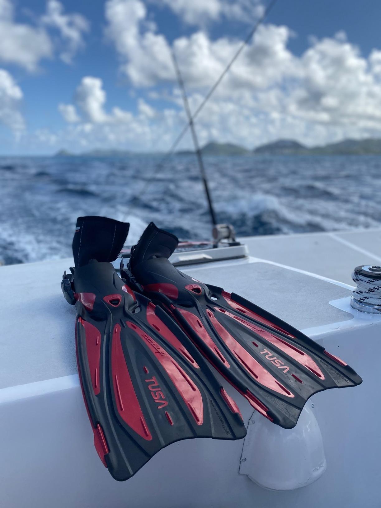 TUSA SF-22 Solla Open Heel Scuba Diving Fins customer photo 2
