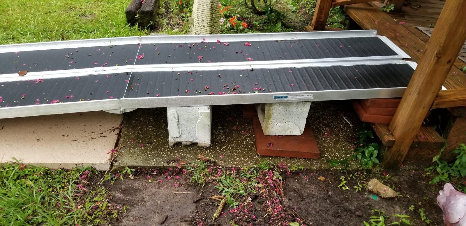 10' Wheelchair Scooter Ramp for Entryway, Home Access, Titan Ramps customer photo 2