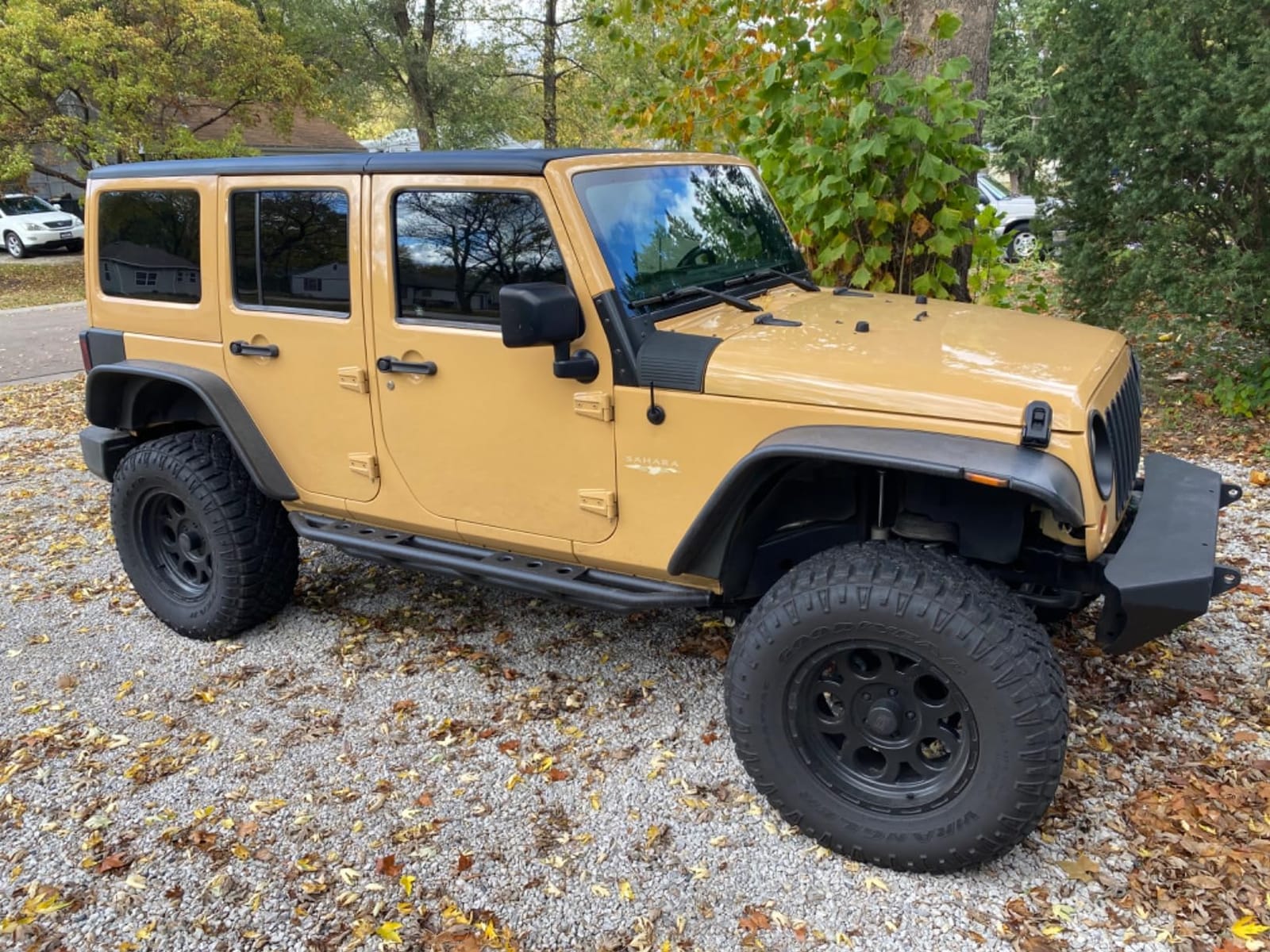 EAG Rock Sliders Fit for 07-18 Wrangler JK 4 Door Rocker Guard Body Armor customer photo 1