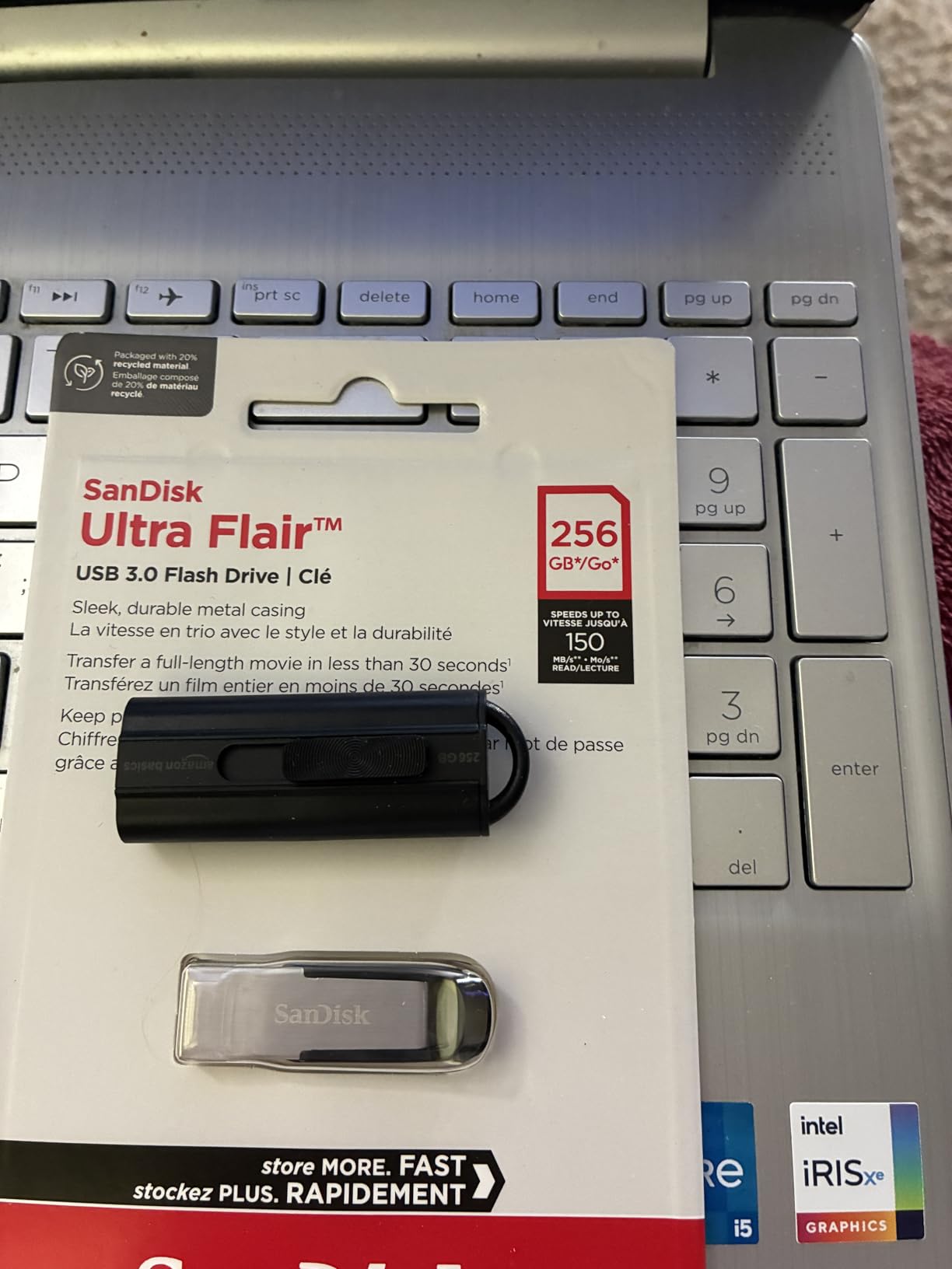 SANDISK 128GB Ultra Flair, USB-A Flash Drive, Up to 150MB/s Read Speeds customer photo 2