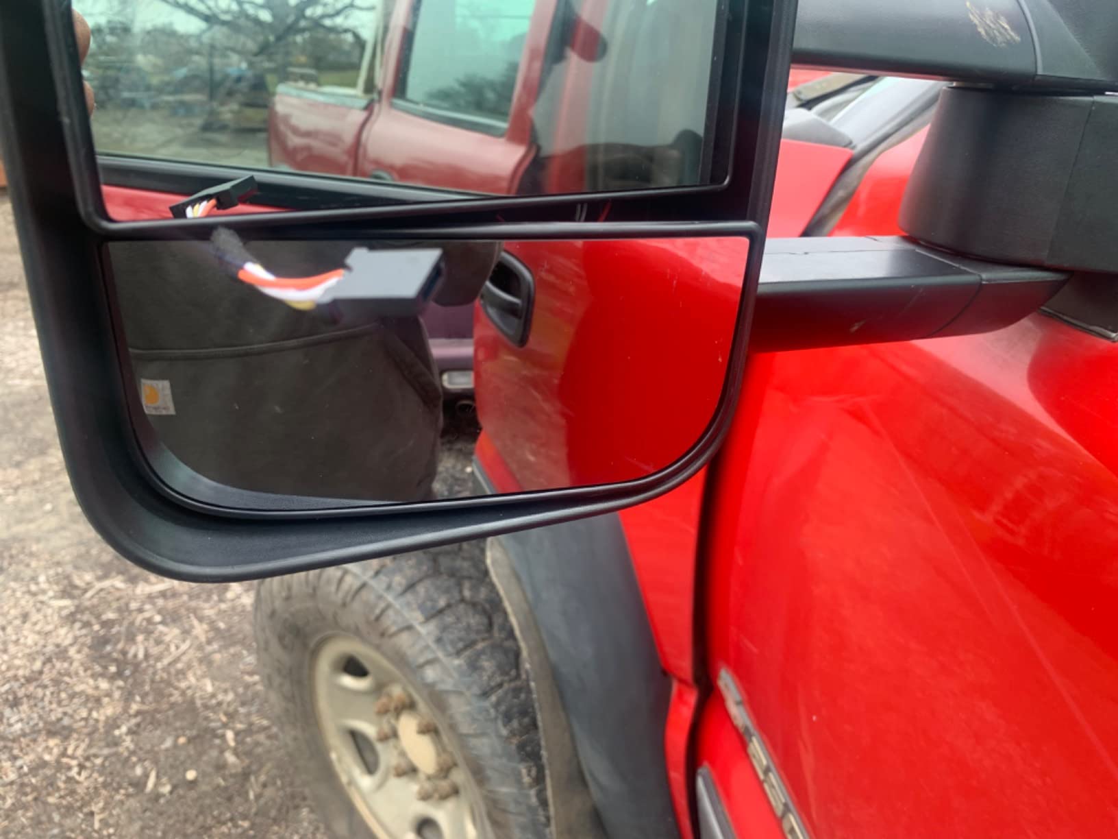 YITAMOTOR Tow Mirrors Compatible with 2003-2006 Chevy Silverado GMC Sierra customer photo 2