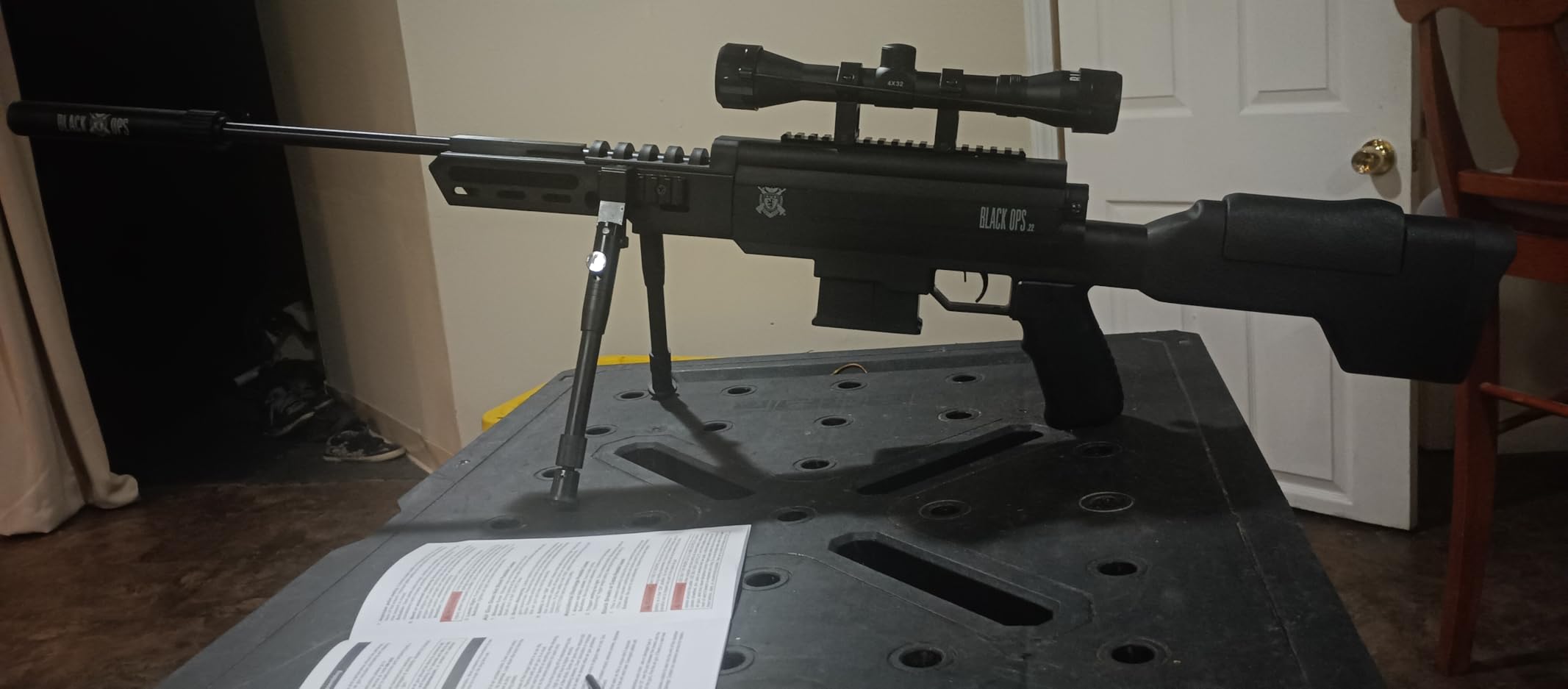 Black Ops Sniper S .22 Caliber Pellet Sniper Rifle customer photo 2