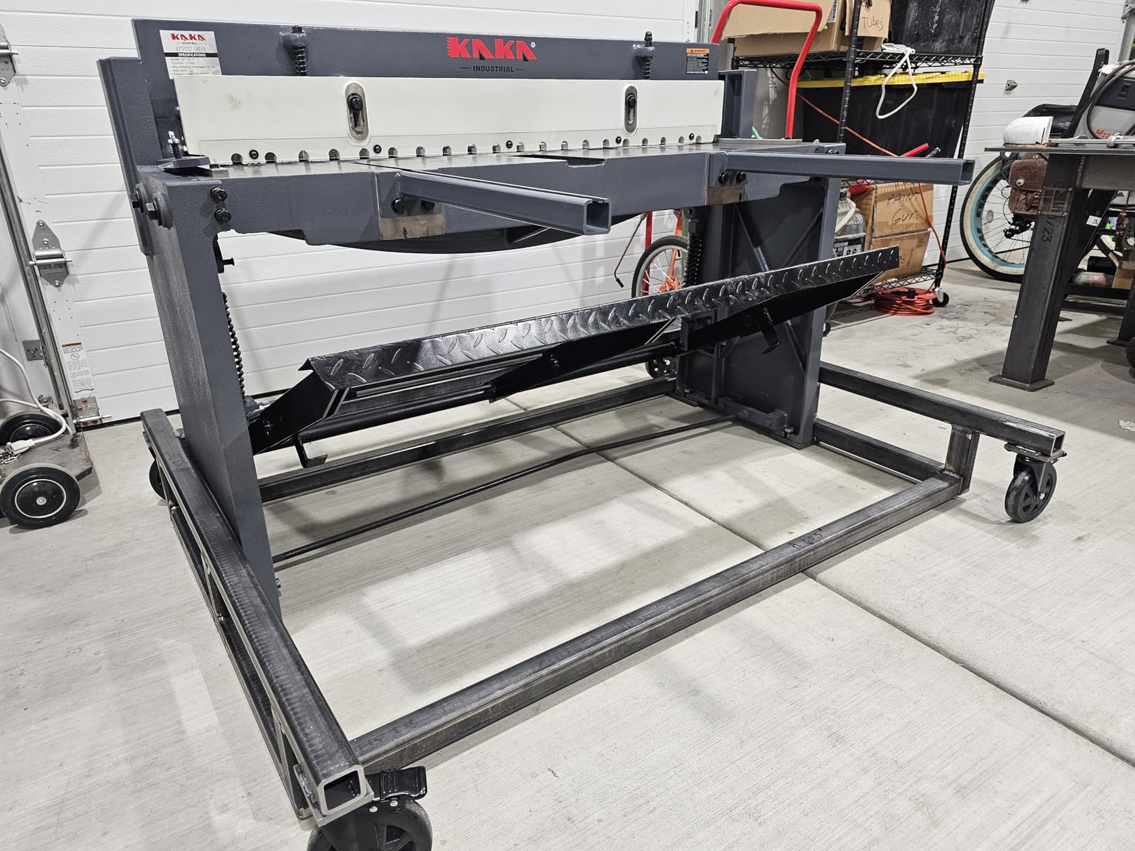 Foot Stomp Shear, 52 in 16 Gauge KAKA INDUSTRIAL Q01-5216 customer photo 1