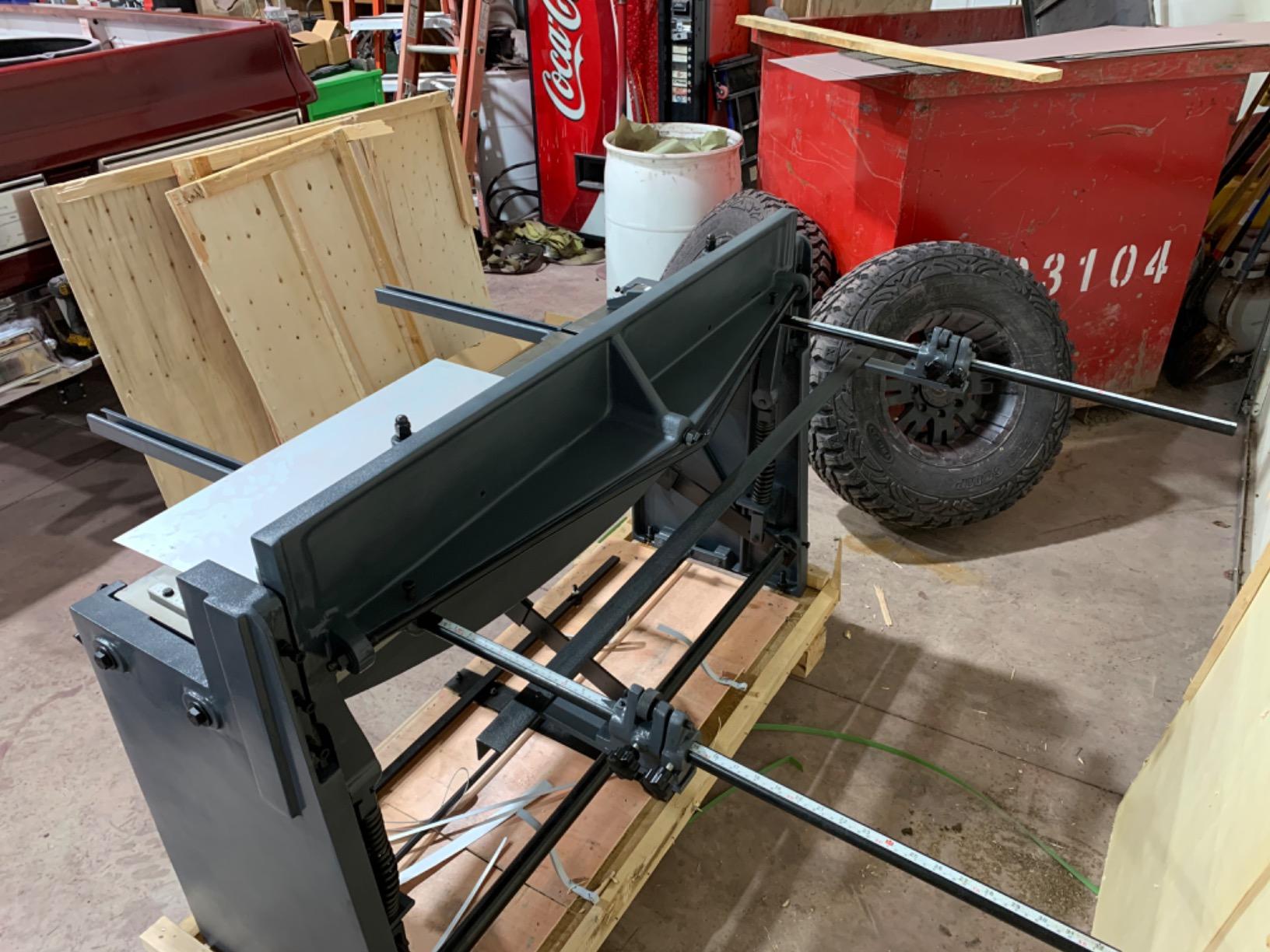Foot Stomp Shear, 52 in 16 Gauge KAKA INDUSTRIAL Q01-5216 customer photo 2