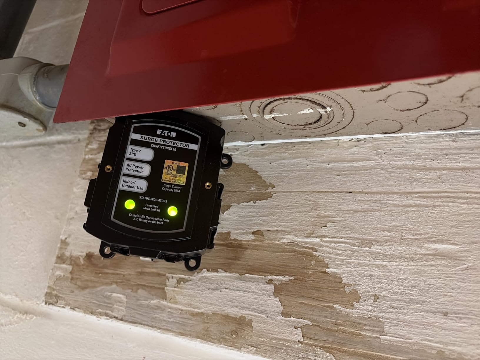 Eaton CHSPT2SURGE SPD Type 2 Chsp Whole Home Surge Protector, Nema 4, Single Phase, 120/240 Volts, Ul 1449 3Rd Edition customer photo 2