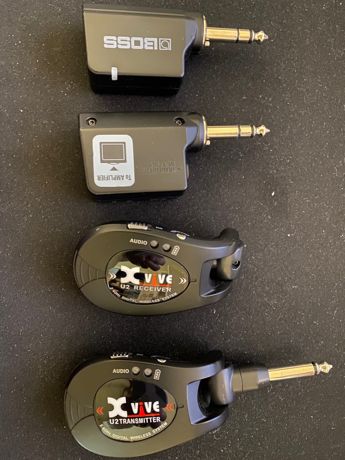 Xvive U2 Wireless Guitar System Rechargeable 2.4GHz Guitar Wireless Transmitter and Receiver for Electric Guitar Bass customer photo 2