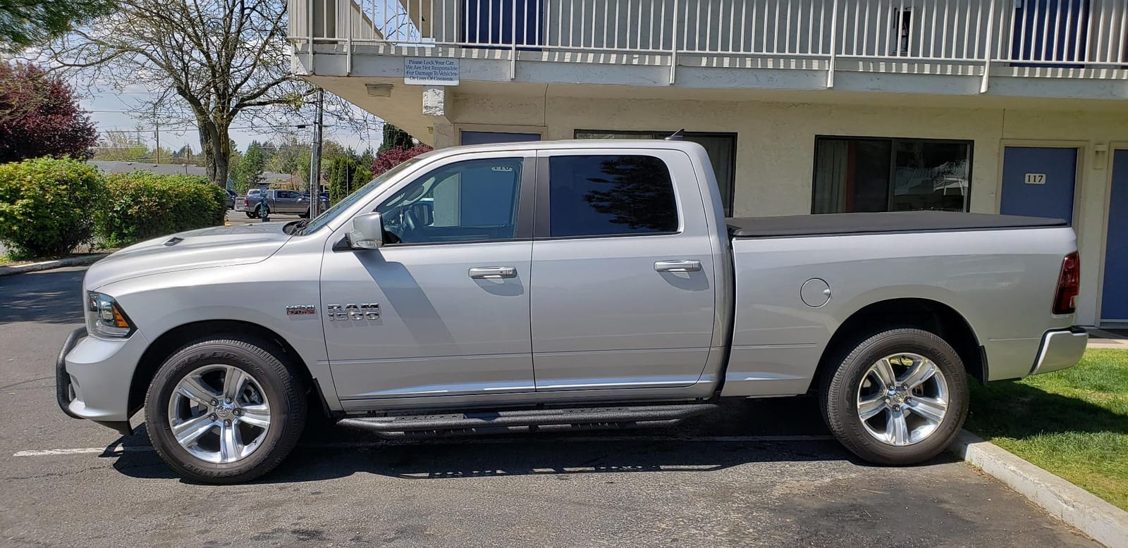 Tyger Auto TG-GD6D60068 Front Bumper Guard Compatible with 2009-2018 Ram 1500; 2019-2024 1500 Classic (Exclude Rebel & Warlock models.) | Textured Black | Light Mount | Bull Bar customer photo 2