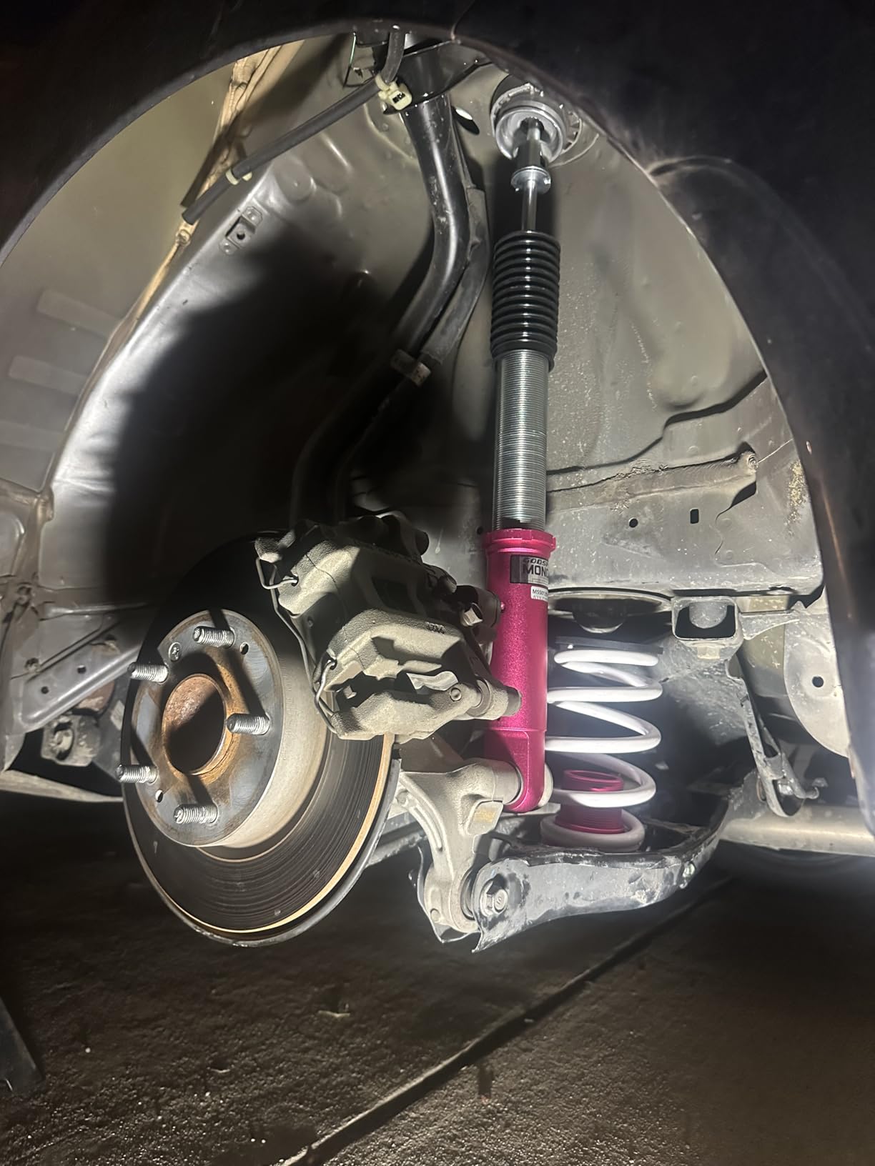 Godspeed MSS0129 MonoSS Coilover Lowering Kit, Fully Adjustable, Ride Height, Spring Tension And 16 Click Damping, compatible with Honda Civic Coupe/Sedan Non-Si (FC) 2016-21 customer photo 2
