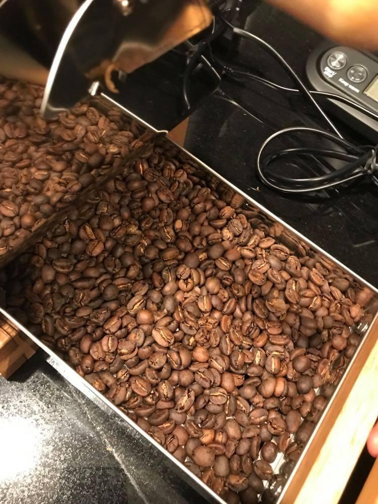 Coffee Bean Roaster Barrel Glass (250g/0.55lb) customer photo 1