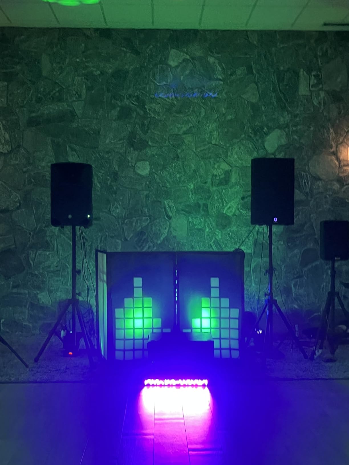 U`King DJ Lights Moving Head 8 Color 8 GOBO Stage Lighting LED Spotlight by DMX and Sound Activated Control for Wedding DJ Disco Parties Church Live Show Bar (White-1 Piece) customer photo 1