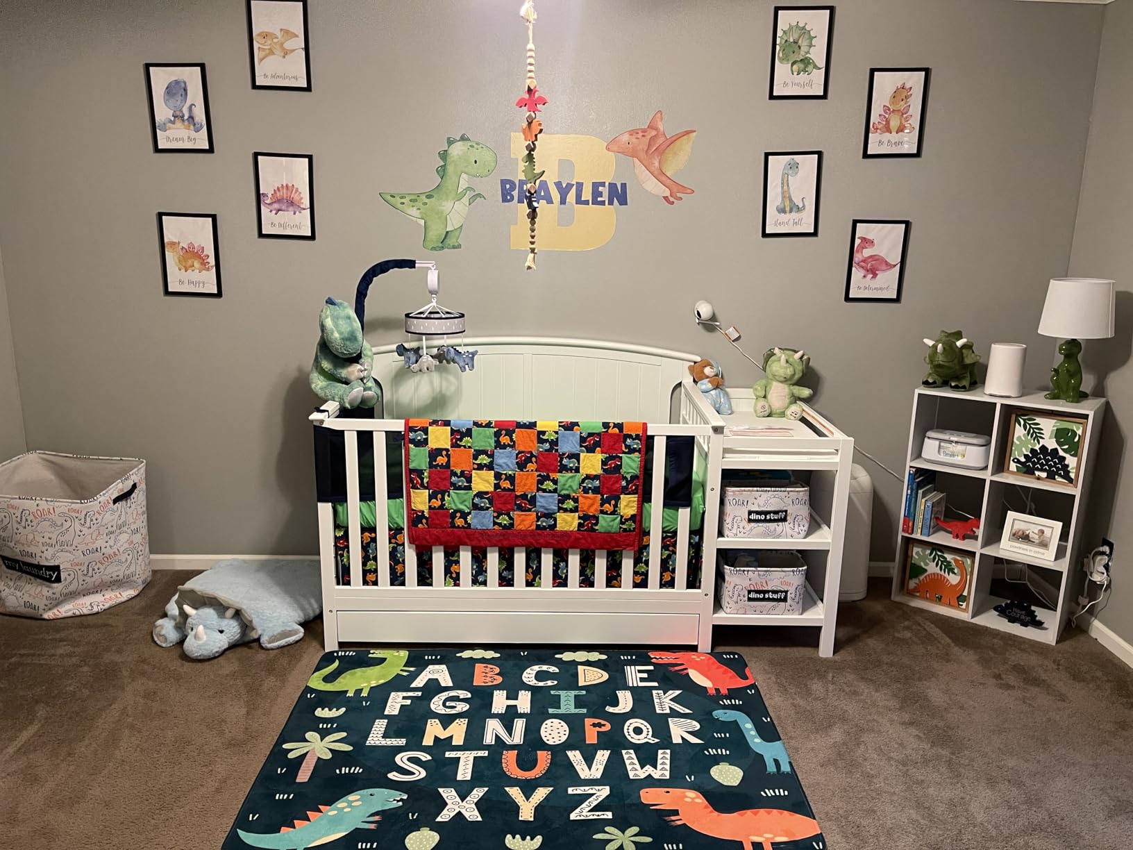 Storkcraft Steveston 5-in-1 Convertible Crib & Changer, White customer photo 2