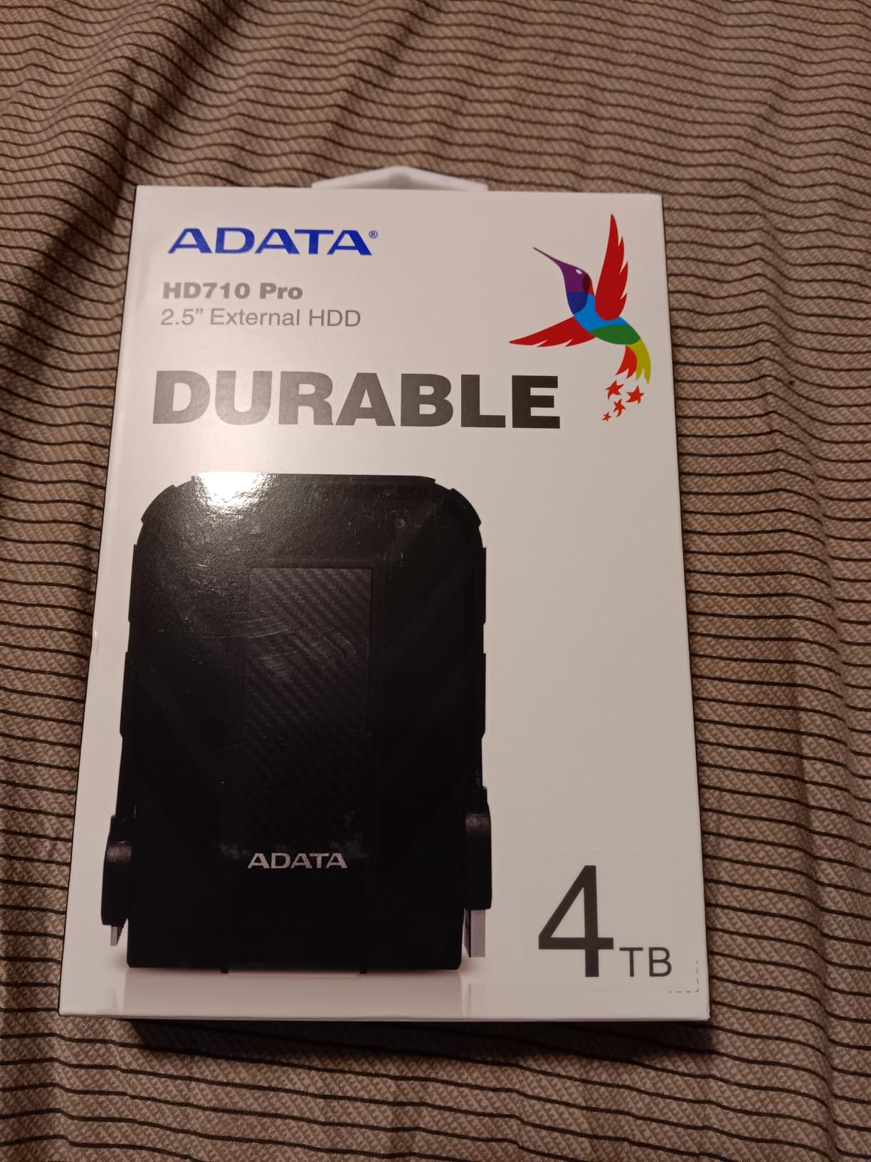 ADATA HD710 Pro, External Hard Drive, Black, 4TB customer photo 1