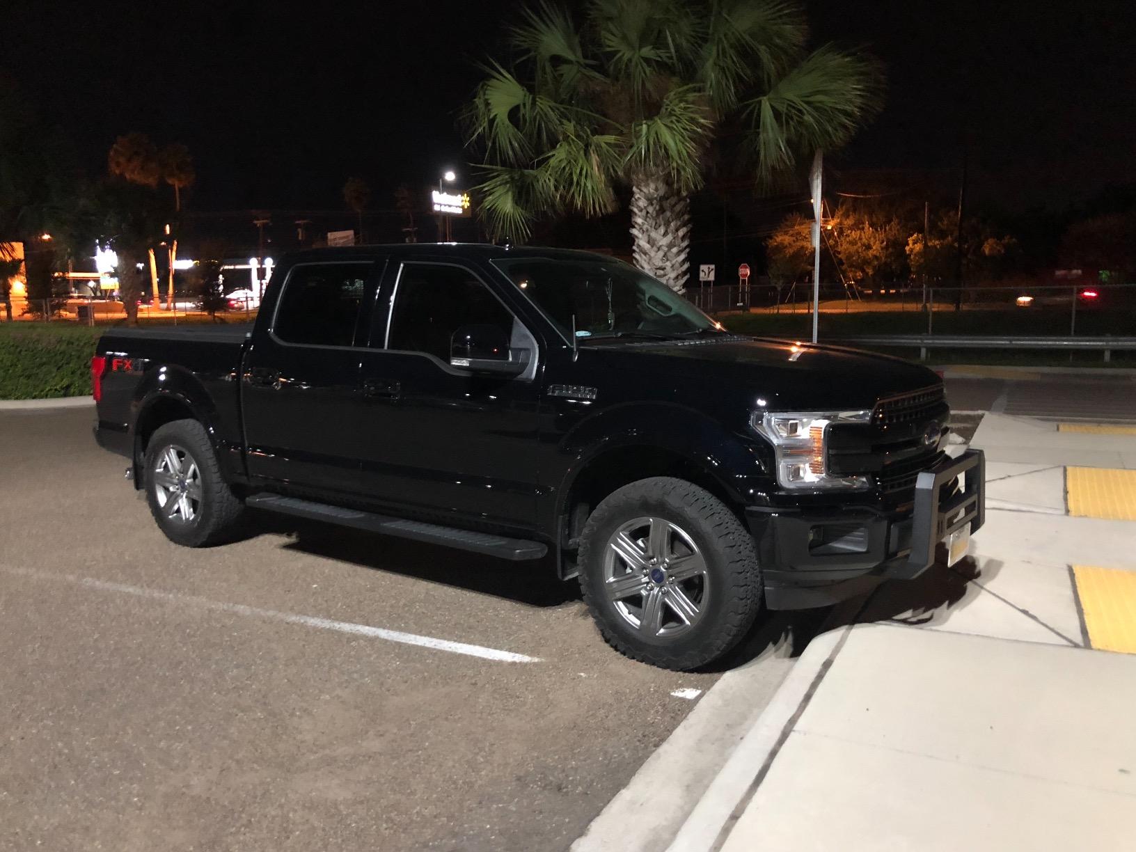 TAC Modular Bull Bar Fit 2004-2026 Ford F150 (Exclude Heritage Edition/All F150 Raptor models/2020-2022 Diesel Models)|2022-2026 F150 Lightning EV Front Guard Fine Textured Mesh Version customer photo 2