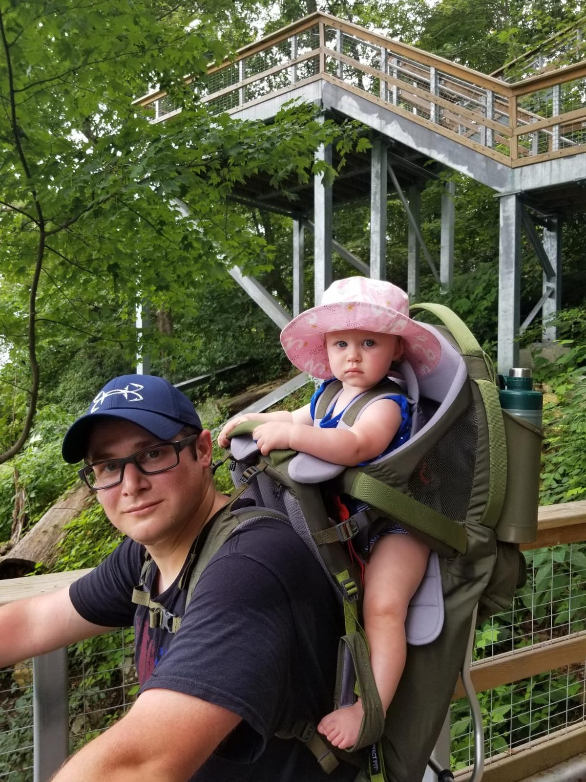 Kelty Journey PerfectFIT ELITE Child Carrier for Infants and Toddlers, Zippered Pockets, Waistbelt, Aluminum Frame, Sunshade customer photo 2