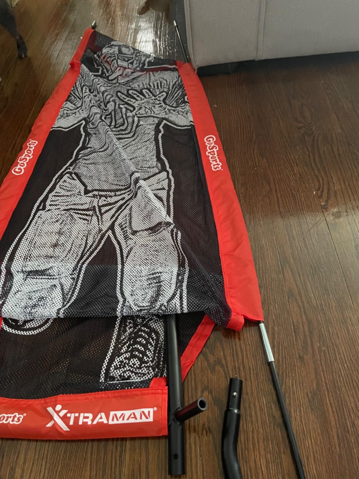 GoSports XTRAMAN Football Net Passing Target - Quarterback Throwing Training - Dummy Defender customer photo 1