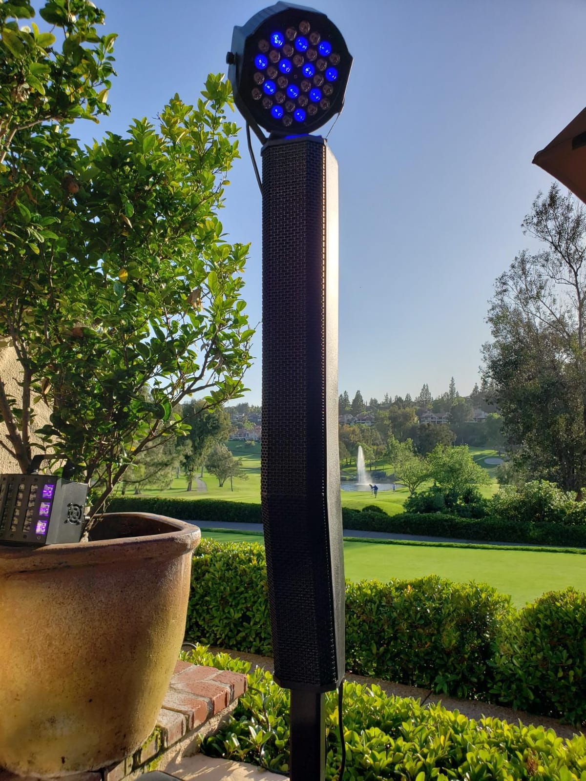 70W 7LED RGBWA Stage Par Lights by Remote & DMX Control customer photo 2