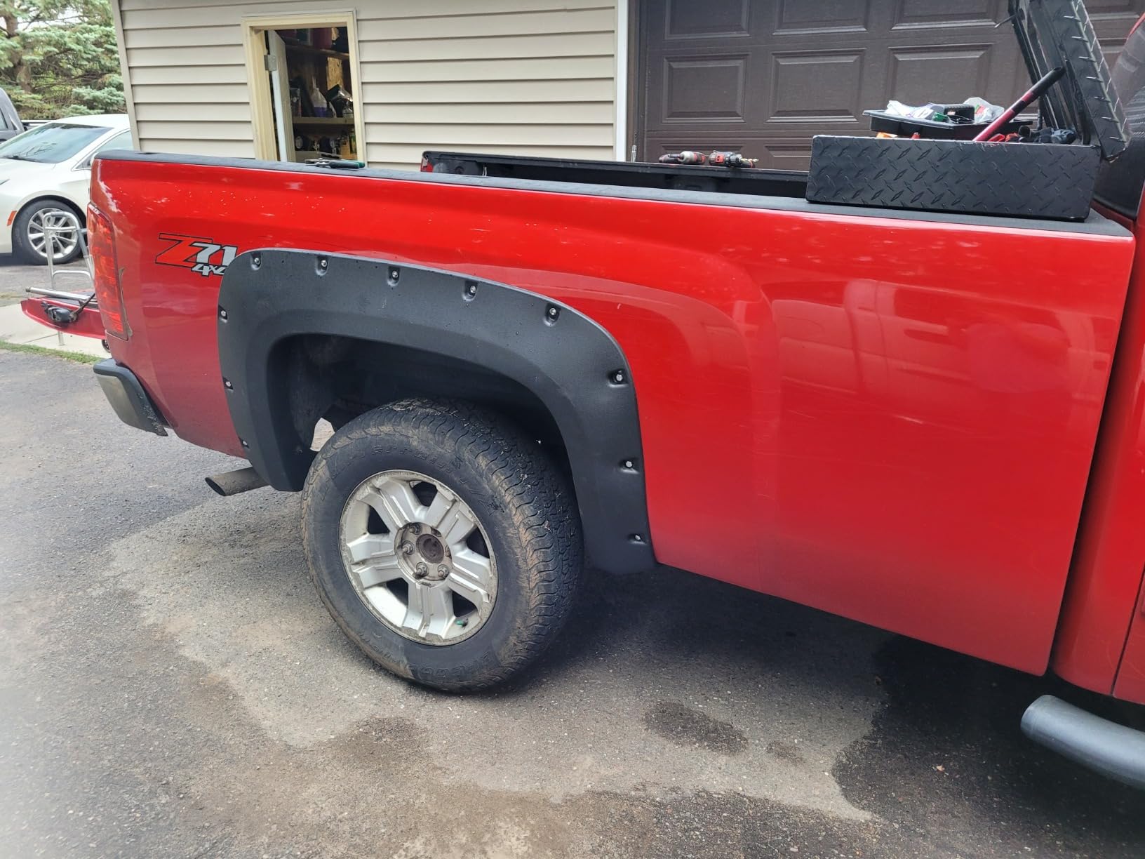 G-PLUS Fender Flares Fit 99-06 Chevy Silverado GMC Sierra 1500 2500 3500&HD customer photo 2