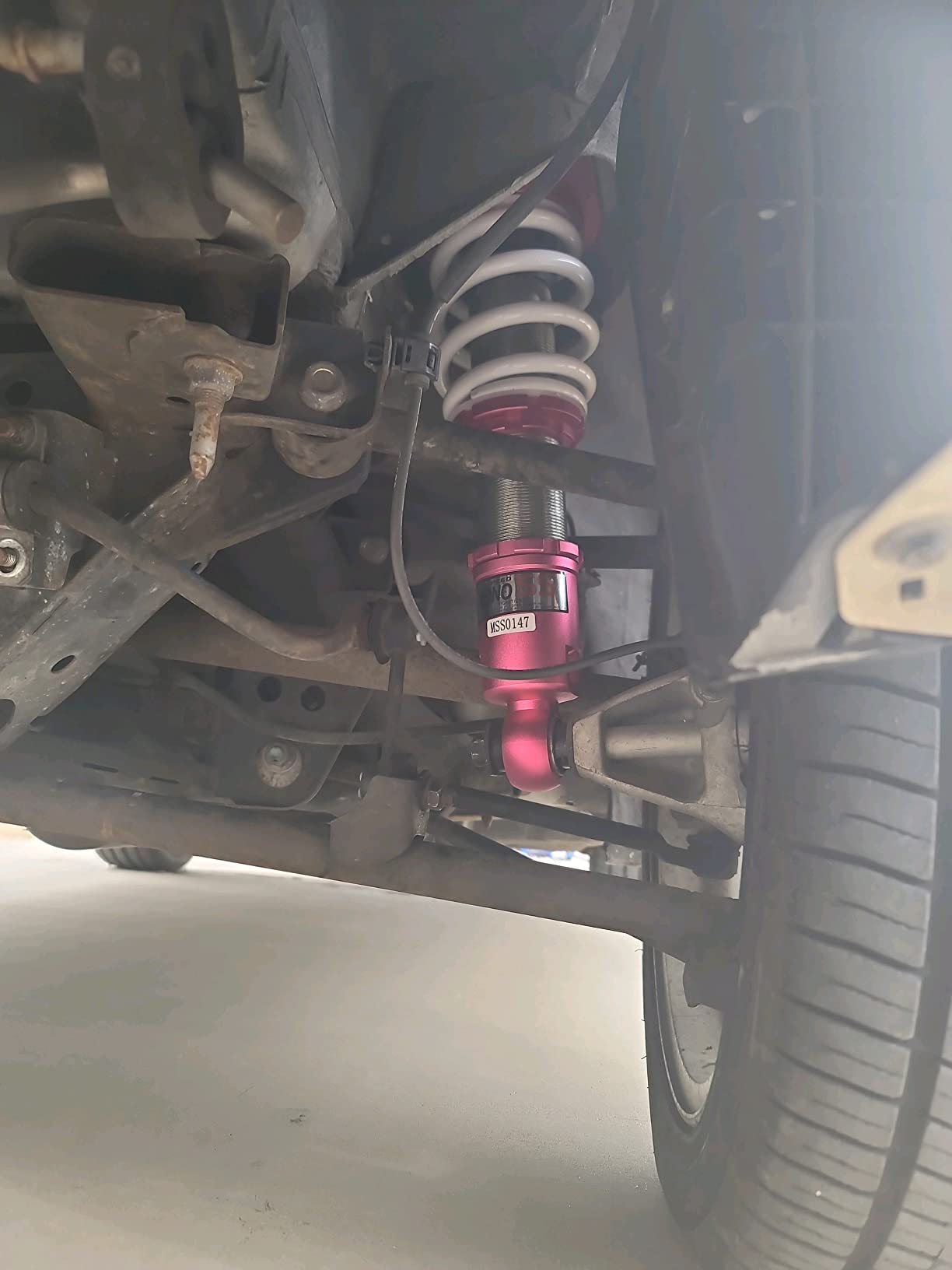 Godspeed MSS0150 MonoSS Coilover Lowering Kit, Fully Adjustable, Ride Height, Spring Tension And 16 Click Damping, compatible with Mazda Miata(NA/NB) 1990-05 (2.75