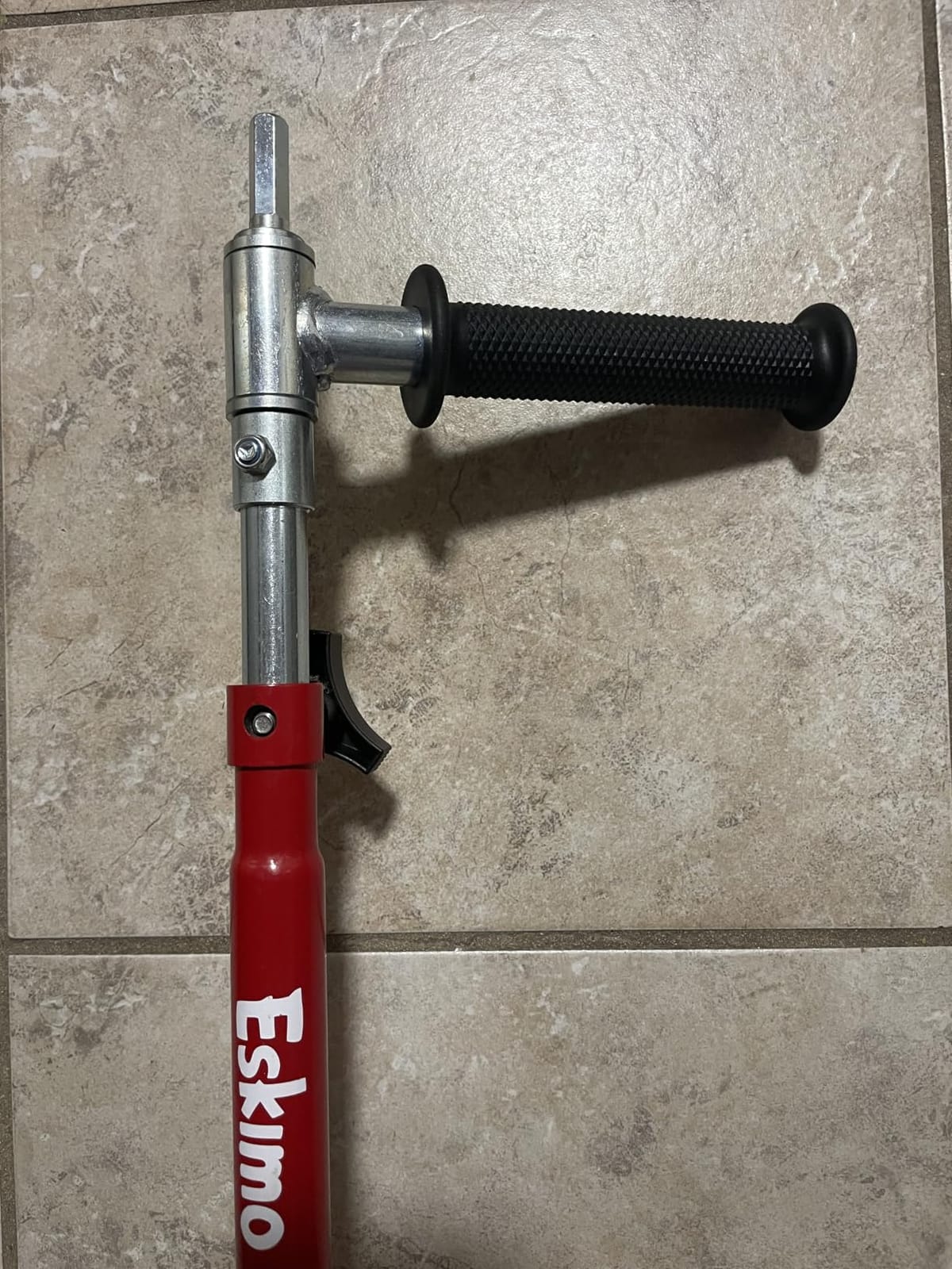 Ice Auger Drill Adapter with Handle - 18mm/0.720