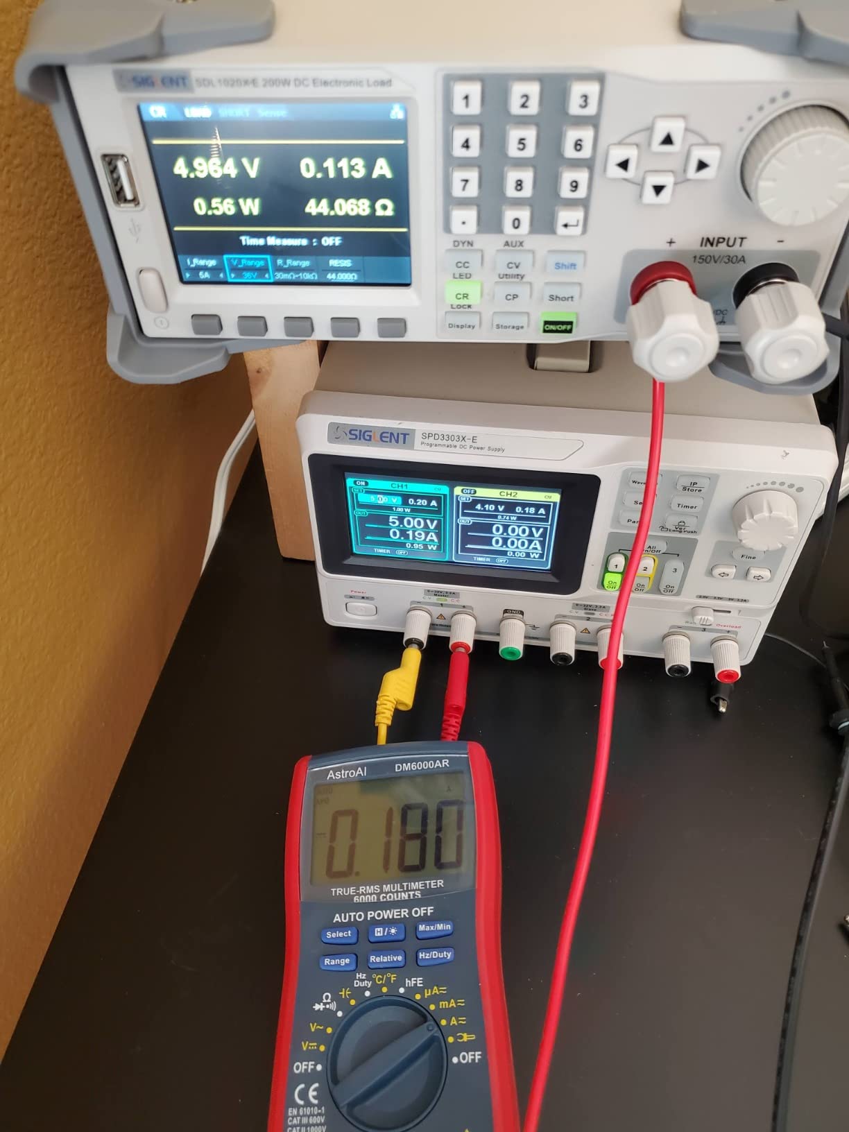 Siglent Technologies SDL1020X-E Programmable DC Electronic Load,1 Channel,150 V/30 A, 200 W customer photo 2