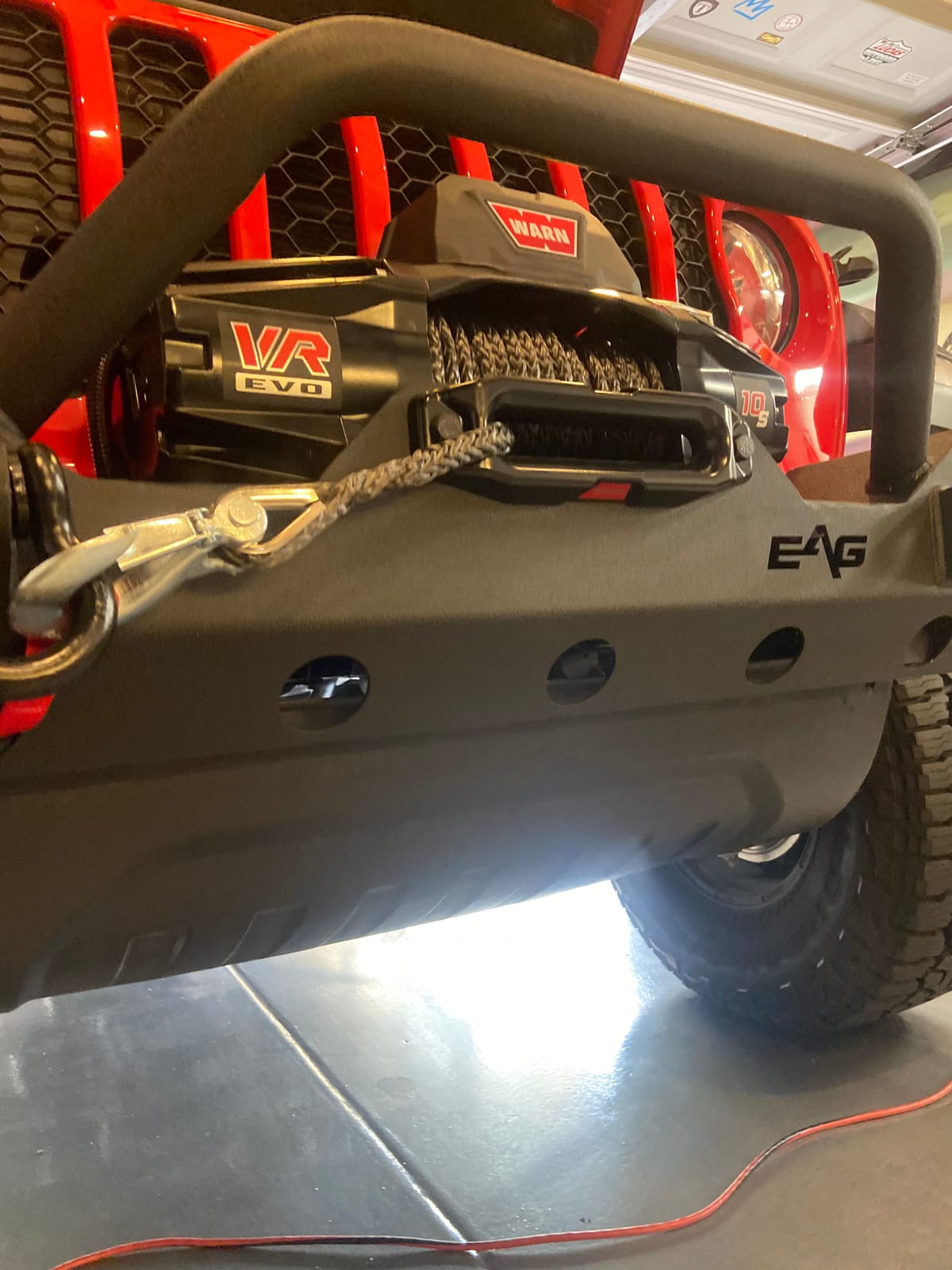 WARN VR EVO 10-S Electric 12V Winch 10,000 lb Pull Capacity - 103253 customer photo 1