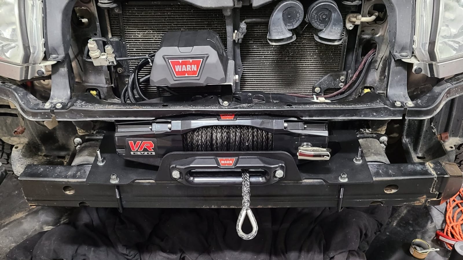WARN VR EVO 10-S Electric 12V Winch 10,000 lb Pull Capacity - 103253 customer photo 2