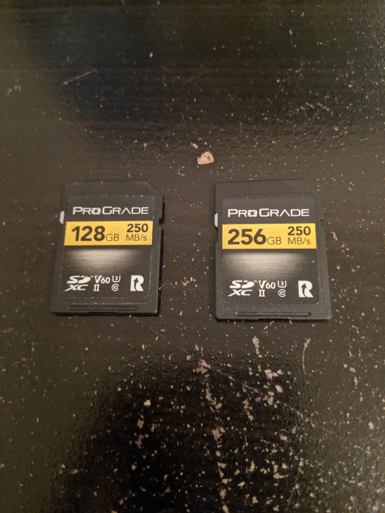 ProGrade Digital SDXC UHS-II V60 Gold Memory Card (128GB) customer photo 1