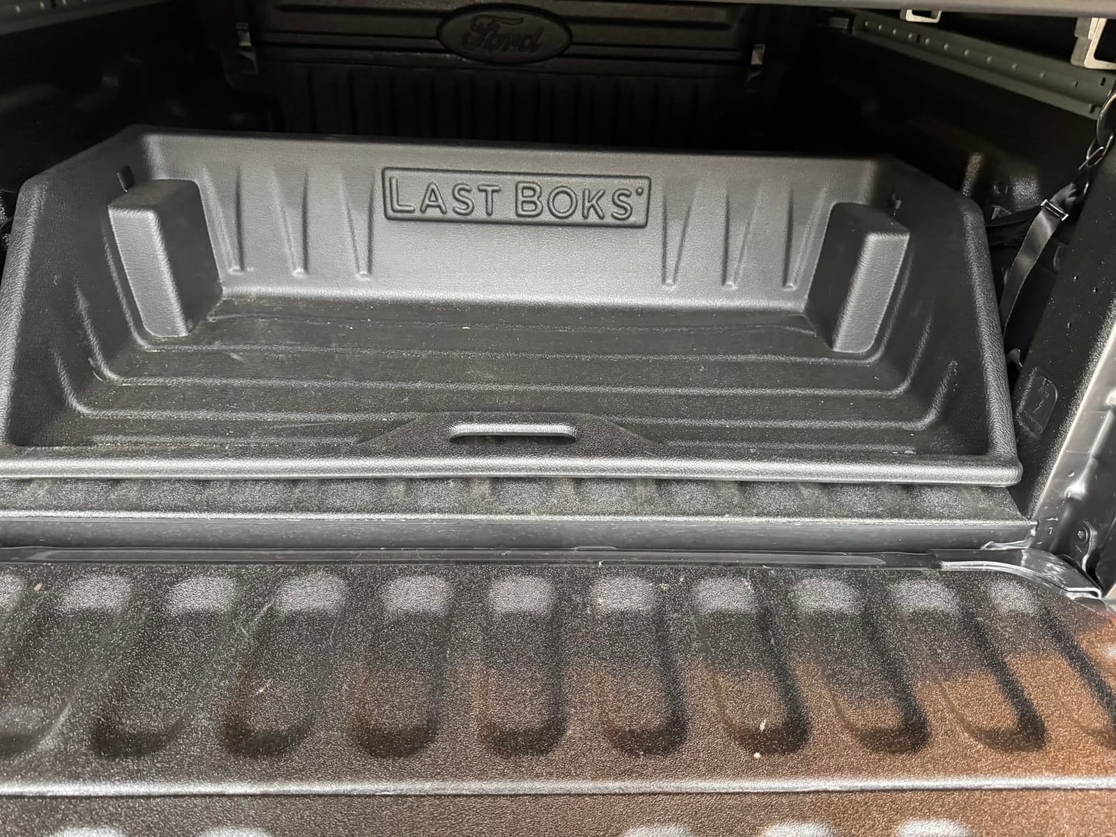 Last Boks Mid Size Truck Bed, Cargo Box Organizer, Slides Out onto Your Tailgate for Easy Access to Load or Unload Your Cargo, Truck Accessories Stores and Protects Your Cargo and Your Truck customer photo 2