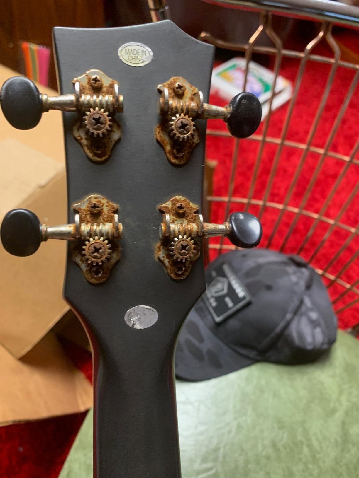 Enya NOVA U 23-Inch Carbon Fiber Concert Travel Ukulele, Blue customer photo 1