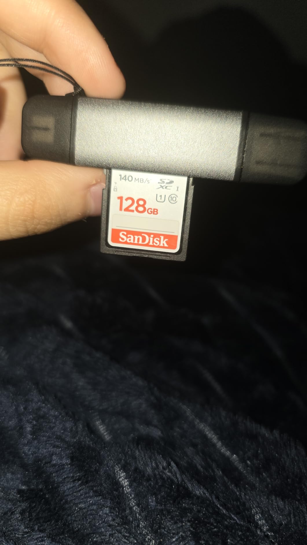 SanDisk 128GB Ultra SDXC UHS-I Memory Card - 100MB/s, C10, U1, Full HD, SD Card - SDSDUNR-128G-GN6IN customer photo 1